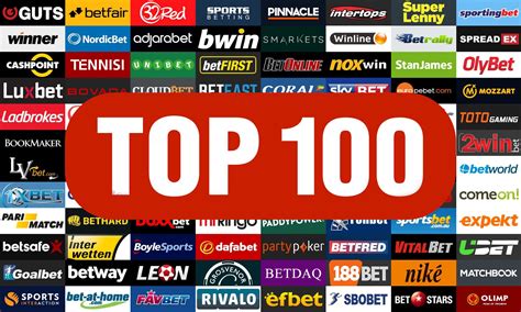 top 100 bookmakers